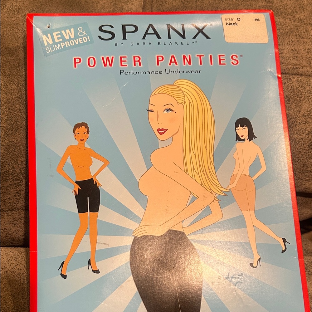 SPANX Power Panties in Black